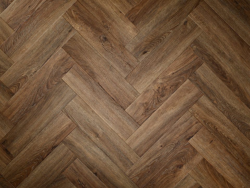 Elements Inspirations Herringbone/ straight plank Espresso EIH02 Glue Down LVT Vinyl Flooring