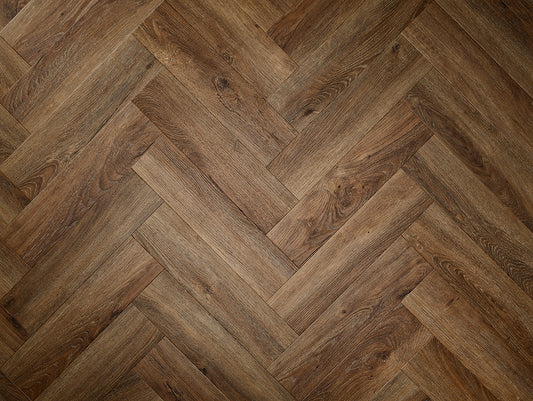 Elements Inspirations Herringbone/ straight plank Espresso EIH02 Glue Down LVT Vinyl Flooring
